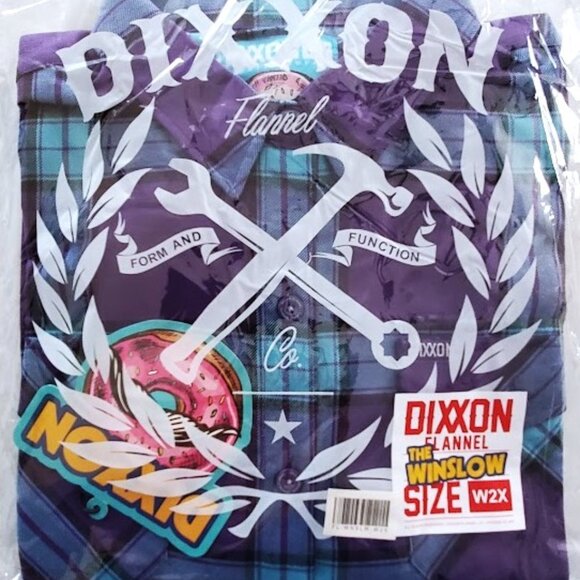 DIXXON Flannel WINSLOW Flannel Shirt - Women's 2XL - Picture 8 of 10
